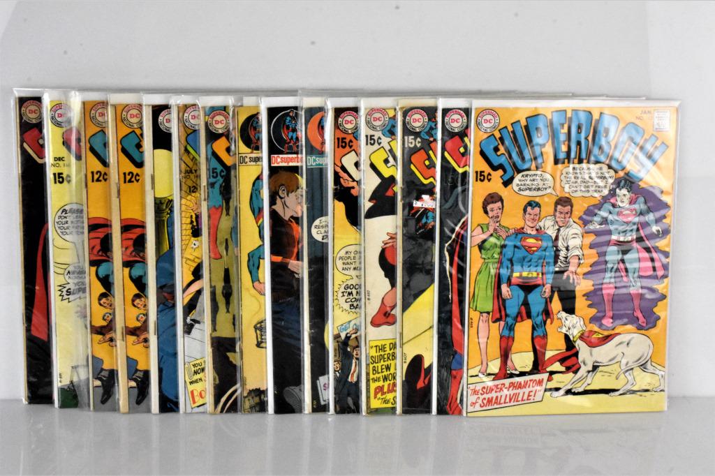 Superboy 12 Cent and 15 Cent Comic Grouping (1 of 3)
