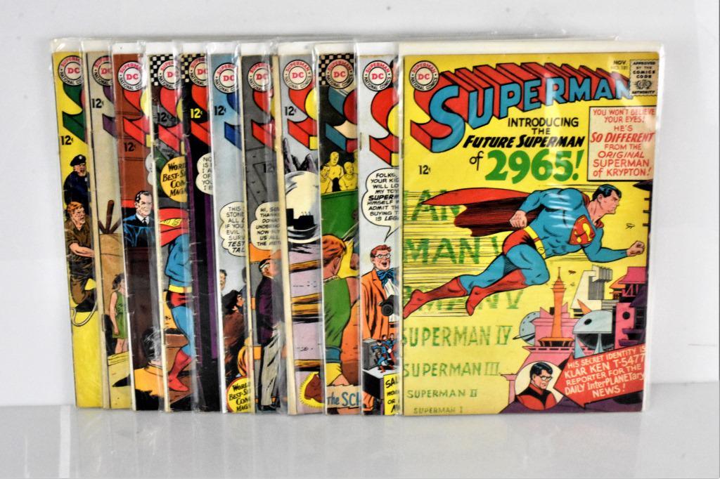 Superman 12 Cent Comic Grouping (1 of 3)