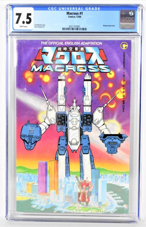 Macross #1 CGC 7.5 (1 of 1)