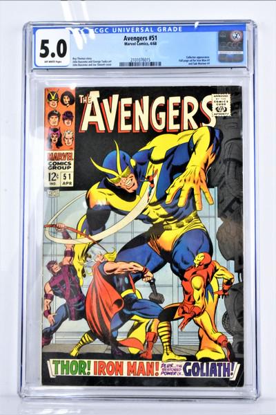 Avengers #51 CGC 5.0 (1 of 2)