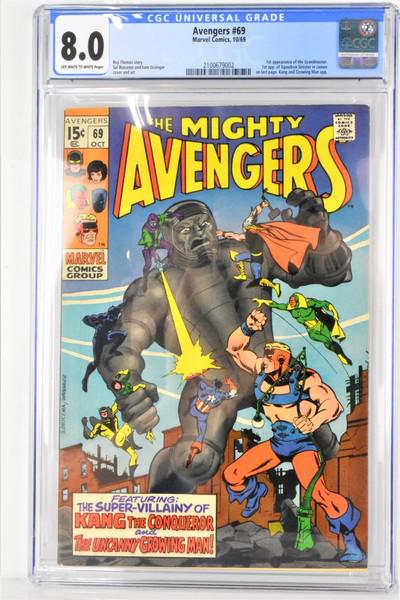 Avengers #69 CGC 8.0 (1 of 2)