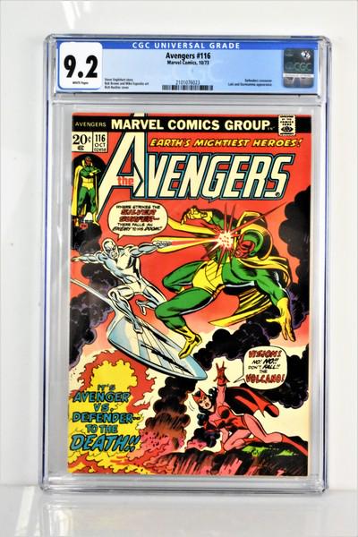 Avengers #116 CGC 9.2 (1 of 2)