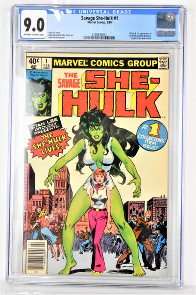 Savage She-Hulk #1 CGC 9.0 (1 of 2)