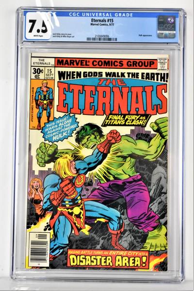 The Eternals #15 CGC 7.5 (1 of 2)