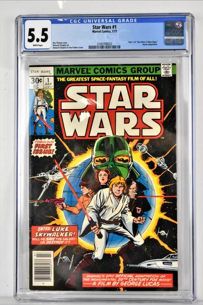 Star Wars #1 CGC 5.5 (1 of 2)