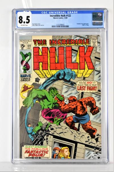Incredible Hulk #122 CGC 8.5 (1 of 2)