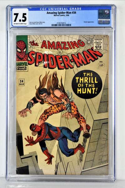 Amazing Spiderman #34 CGC 7.5 (1 of 2)
