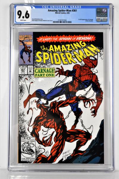 Amazing Spider-Man #361 CGC 9.6 (1 of 2)