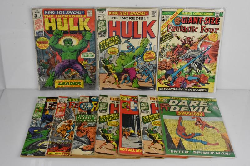 Marvel King or Giant Size Comic Grouping (1 of 3)