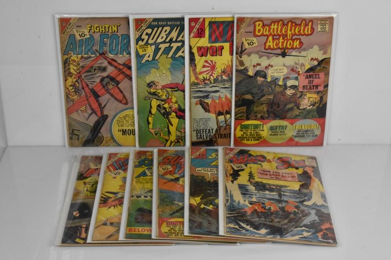 20 1950s early 60s Charlton War Assorted Comics (1 of 3)