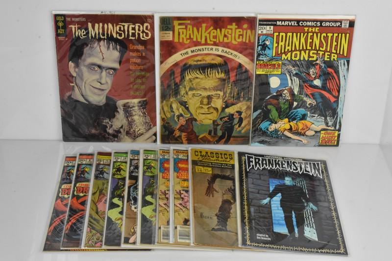 7 Frankenstein Silver & Bronze Age Assorted Comics (1 of 4)