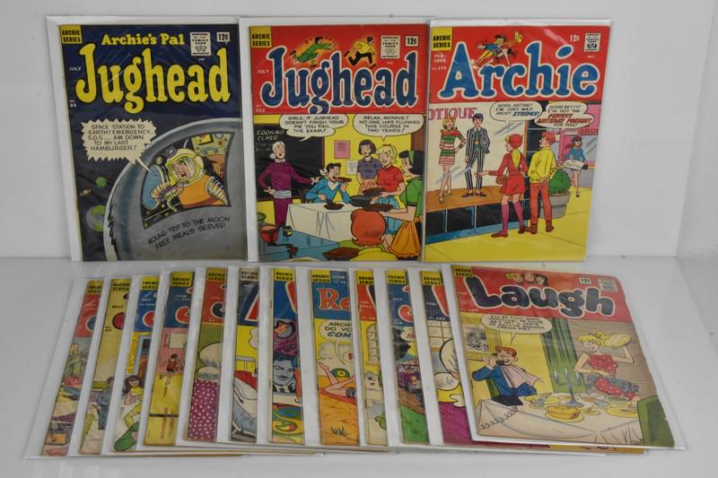(15) 12 cent archie series comics (1 of 4)