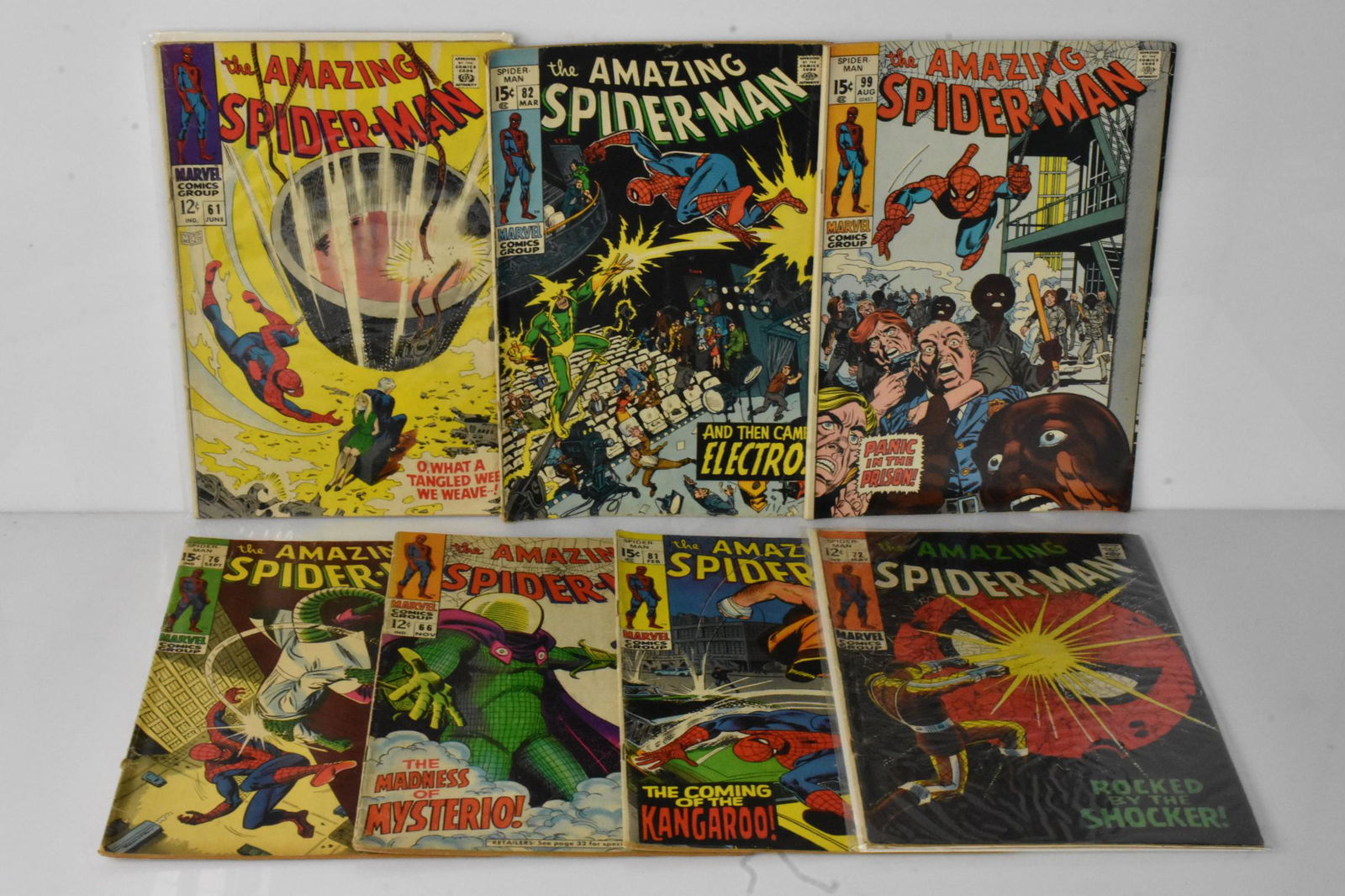 Amazing Spiderman Silver Age Comic Grouping (1 of 3)