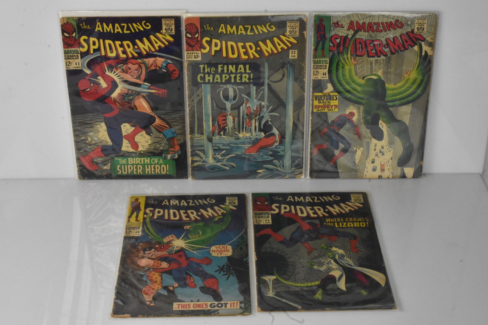Amazing Spider-Man Early Silver Age Comic Grouping (1 of 3)
