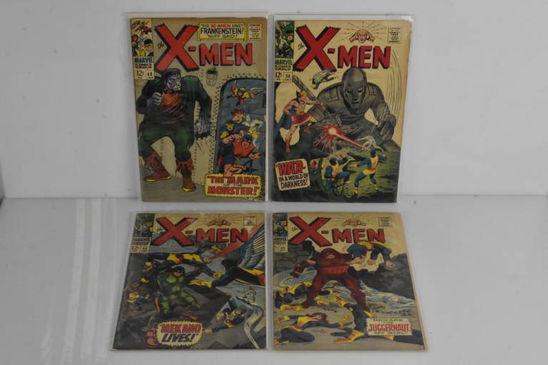 (4) X Men Key Issue Comic Grouping