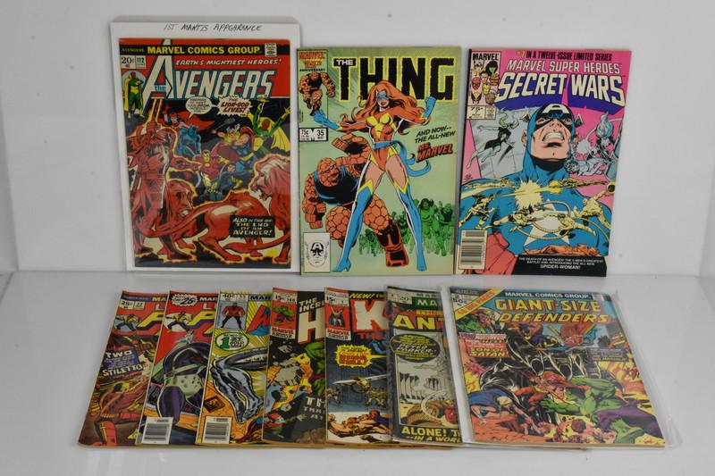 Marvel Silver and Bronze Age Comic Grouping (1 of 3)
