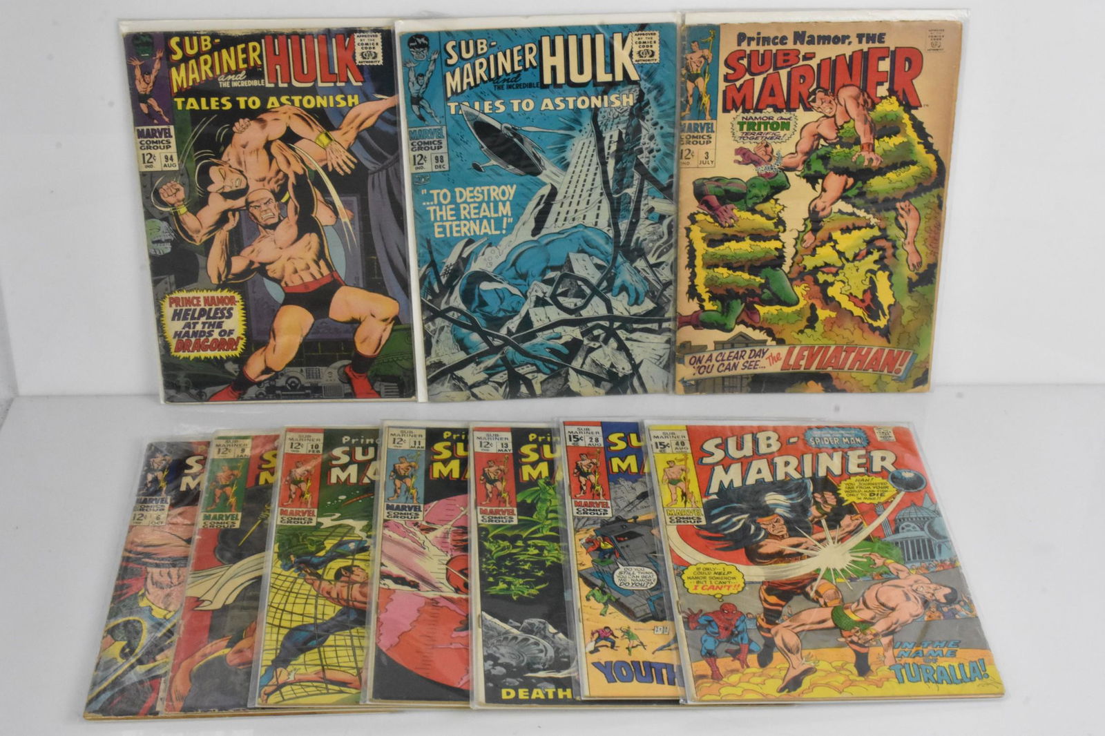 (10) Submariner Silver Age Comics (1 of 3)