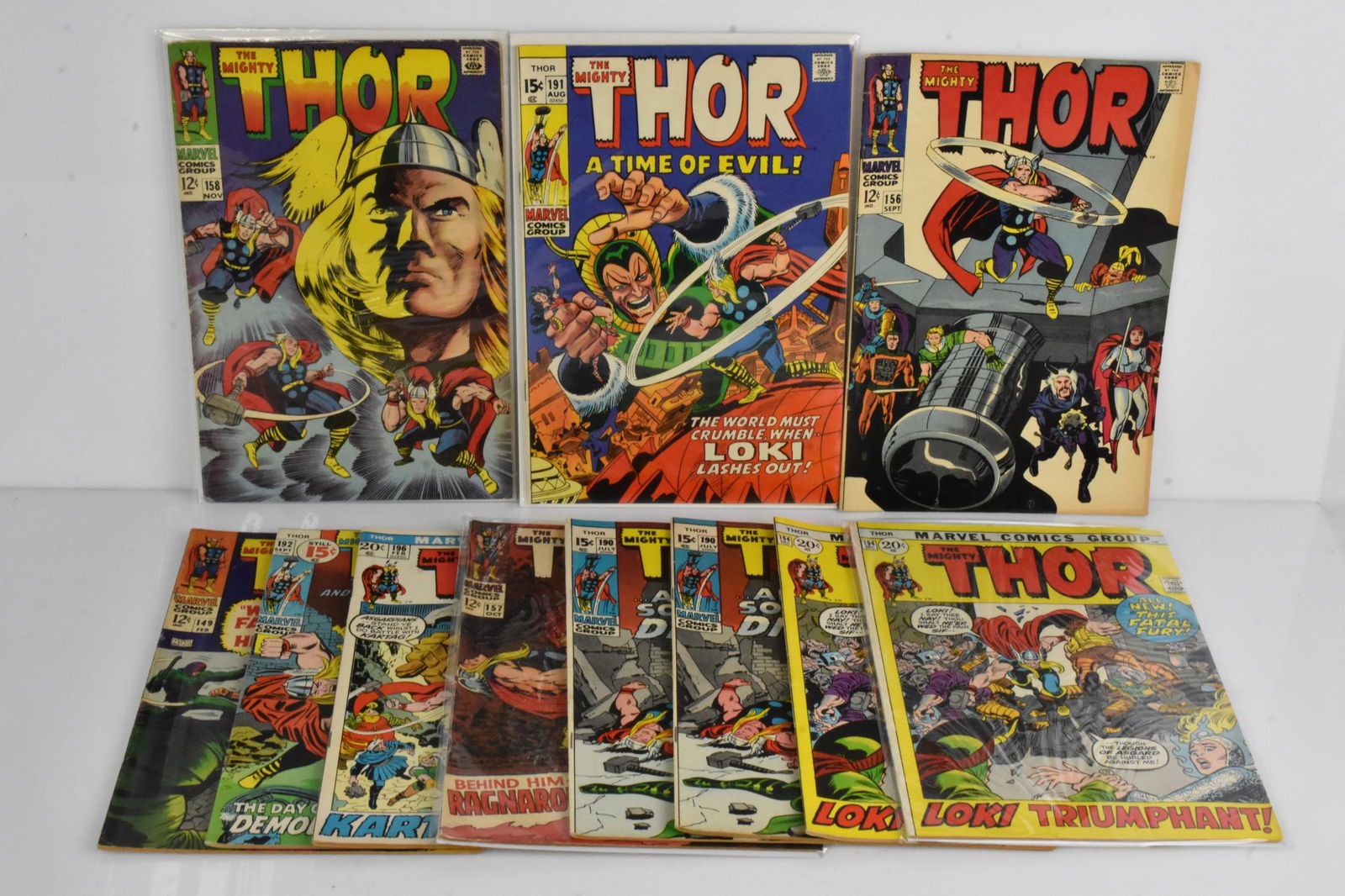 Thor Silver and Bronze Age Comic Grouping (1 of 4)