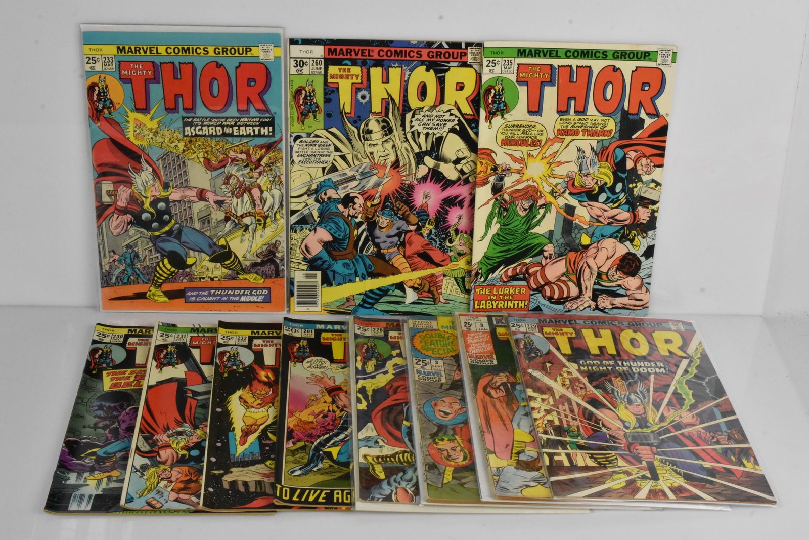 Thor Silver and Bronze Age Comic Grouping (1 of 4)
