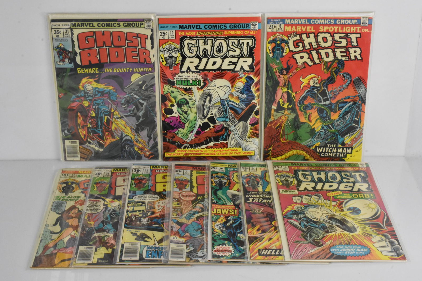 Ghost Rider Early Bronze Age Comic Grouping (1 of 4)