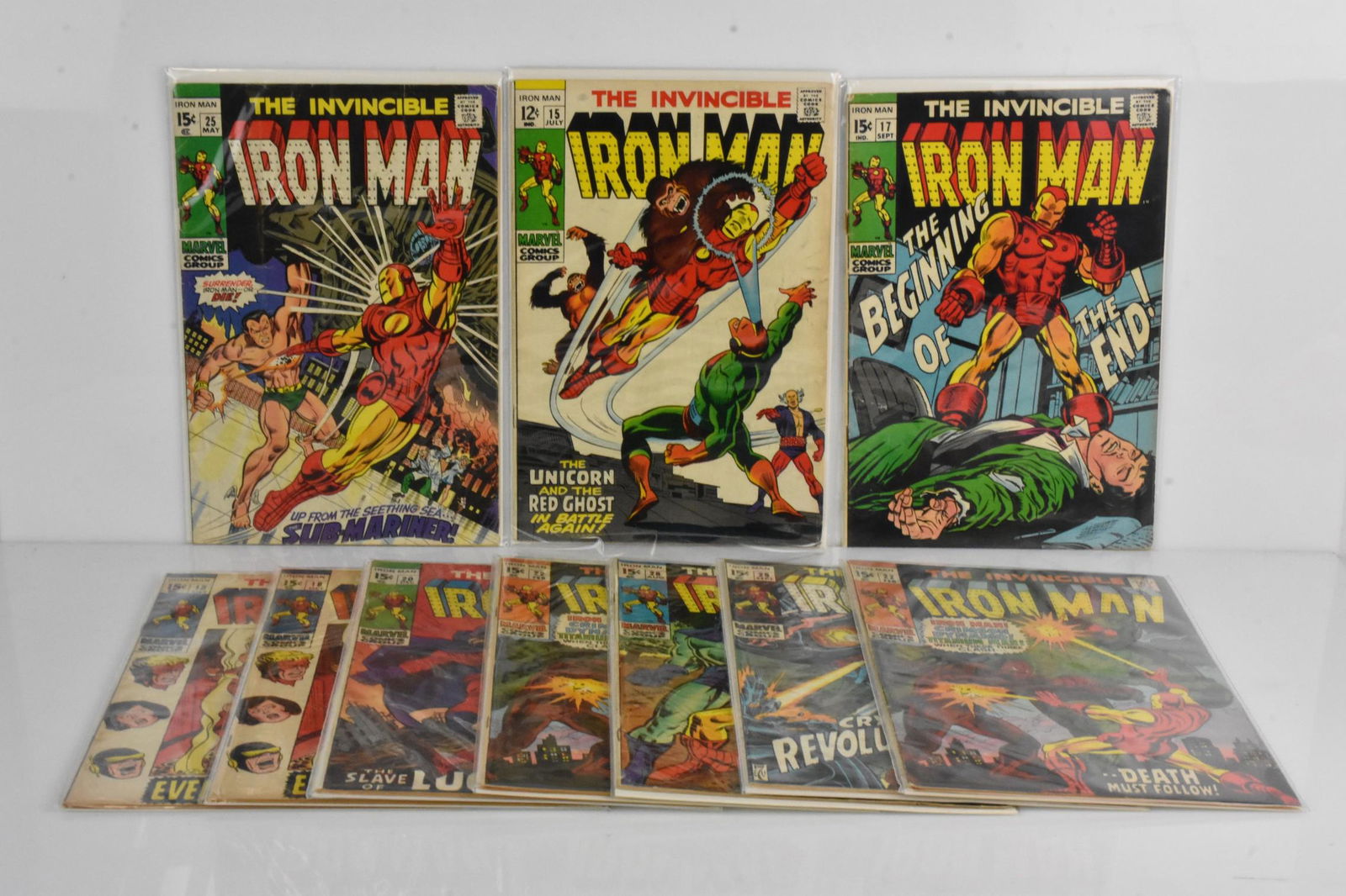 Iron Man Silver Age Comic Grouping (1 of 5)