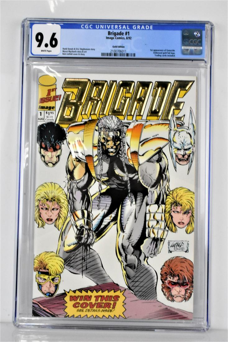 Brigade #1 Gold Edition CGC 9.6 (1 of 1)