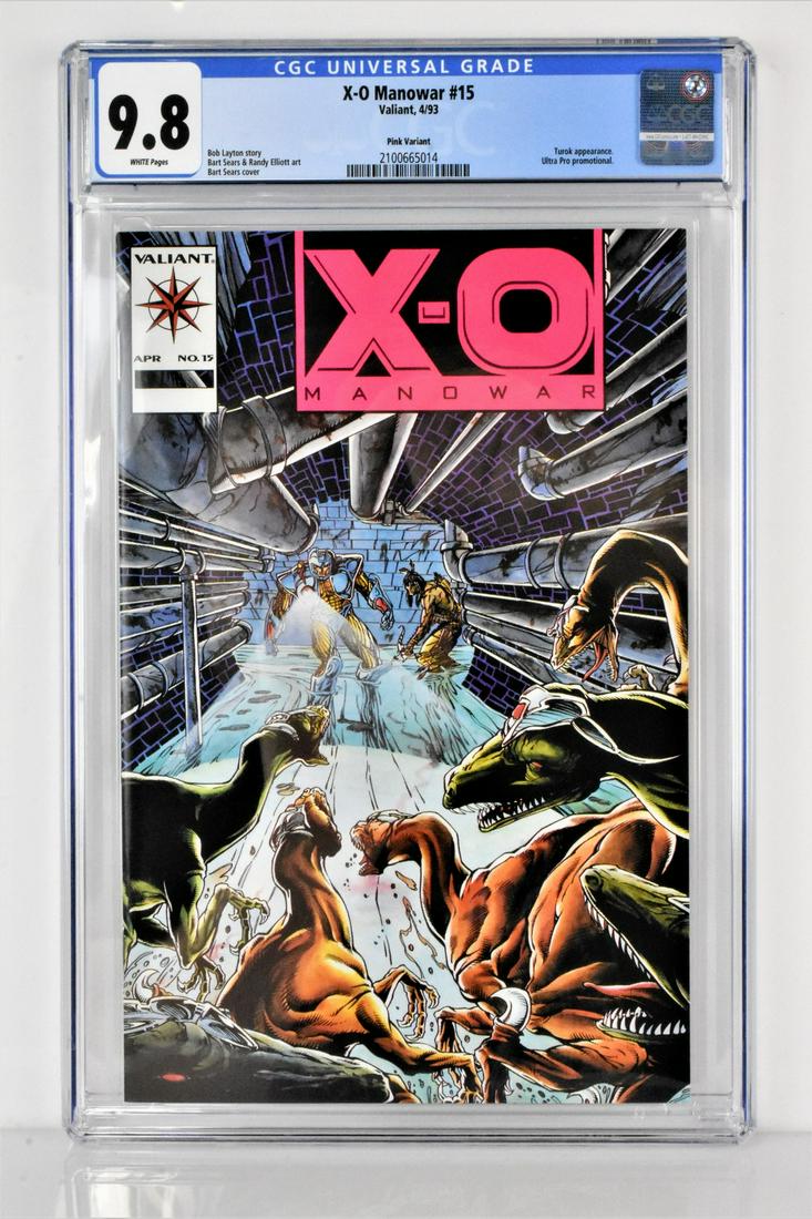 X-O Manowar #15 CGC 9.8 (1 of 1)