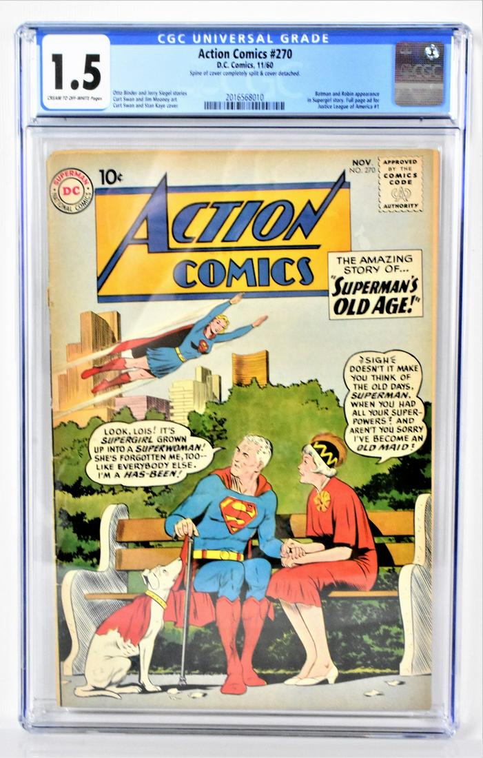Action Comics #270 CGC 1.5 1960 (1 of 1)