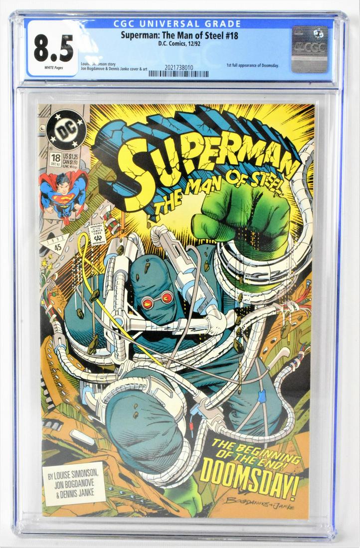 Superman #18 CGC 8.5 12/92 (1 of 1)