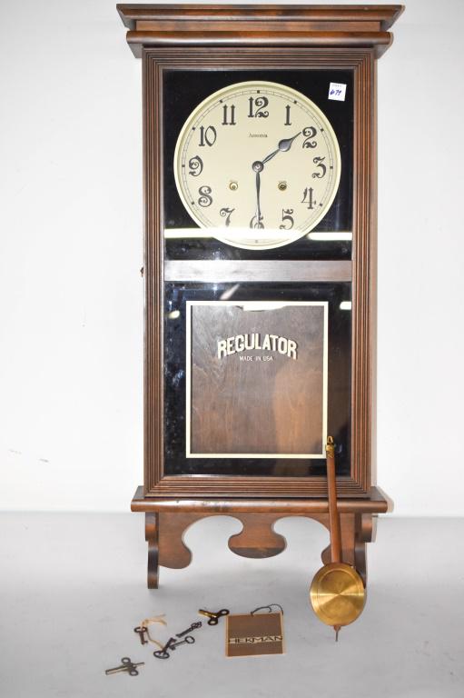 Ansonia Regulator Wall Clock (1 of 4)