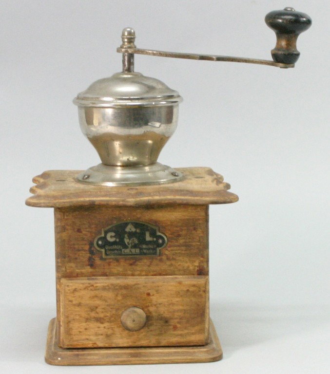 Early C.A.L. Coffee Grinder: A nice lot consisting of an early C.A.L. Coffee Grinder