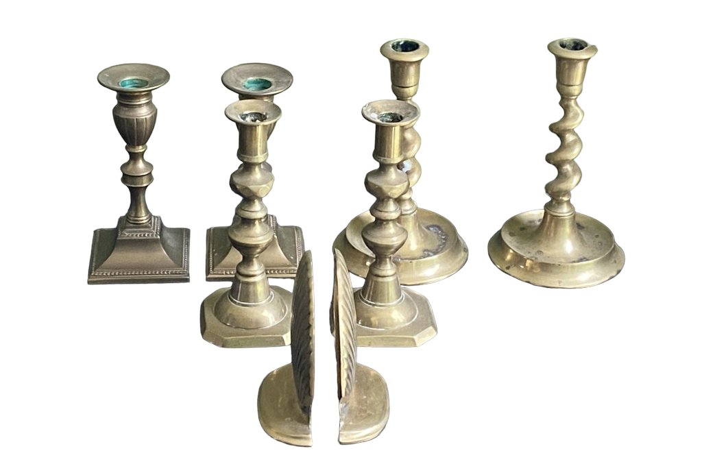Brass, candle holders, and more (1 of 4)