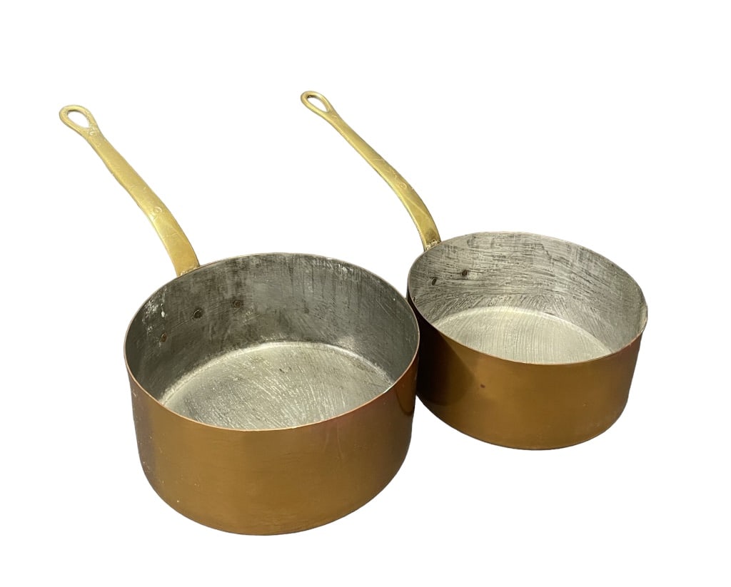 Old French Style Copper Pots (1 of 2)