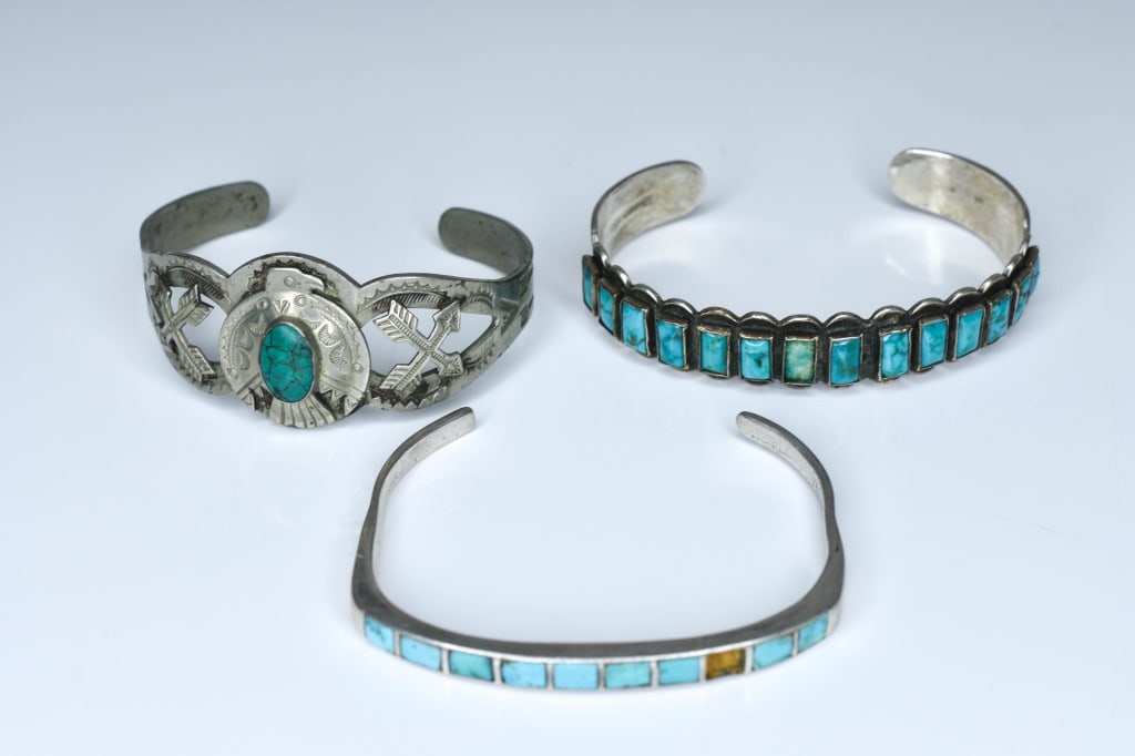 3 Southwestern Cuff Bracelets (1 of 4)