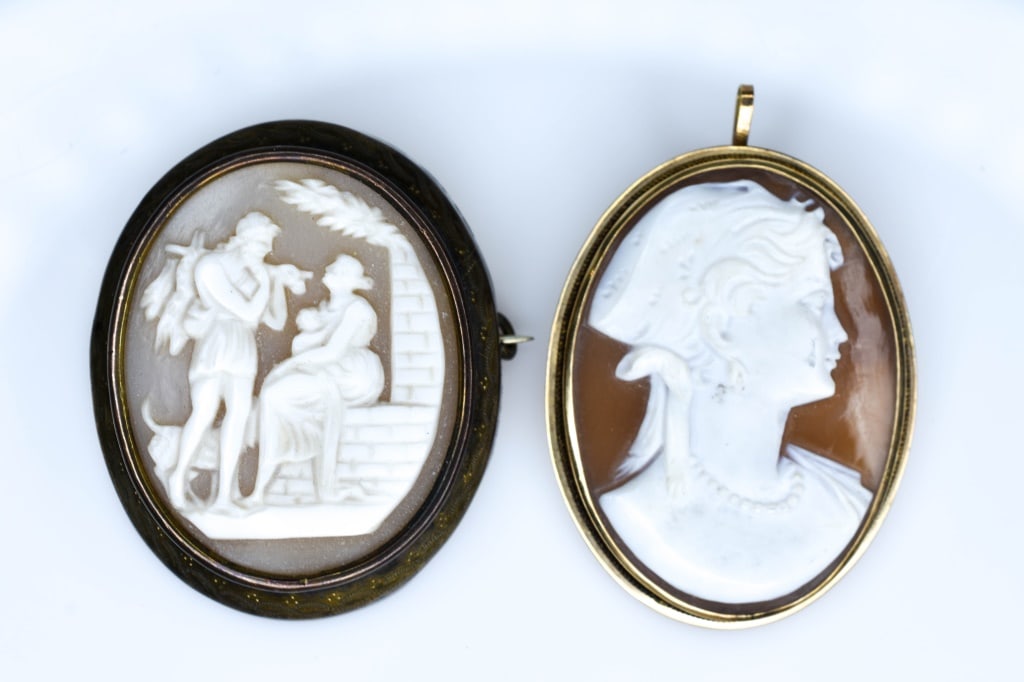 Two Shell Cameos (1 of 3)