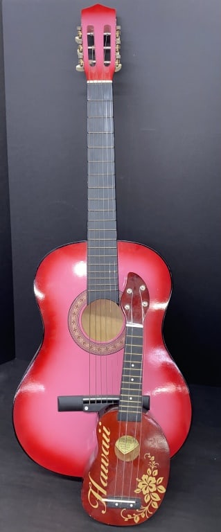 Guitar And Hawaiian Ukulele (1 of 10)