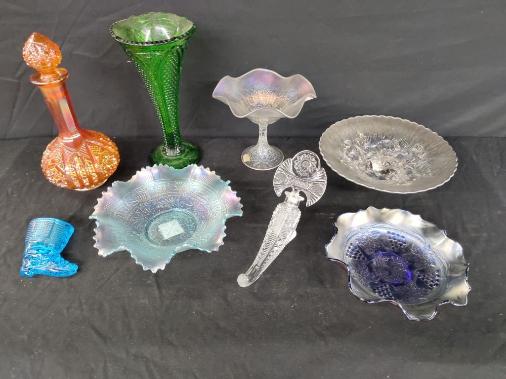 Antique Carnival & Colored Glass (1 of 15)