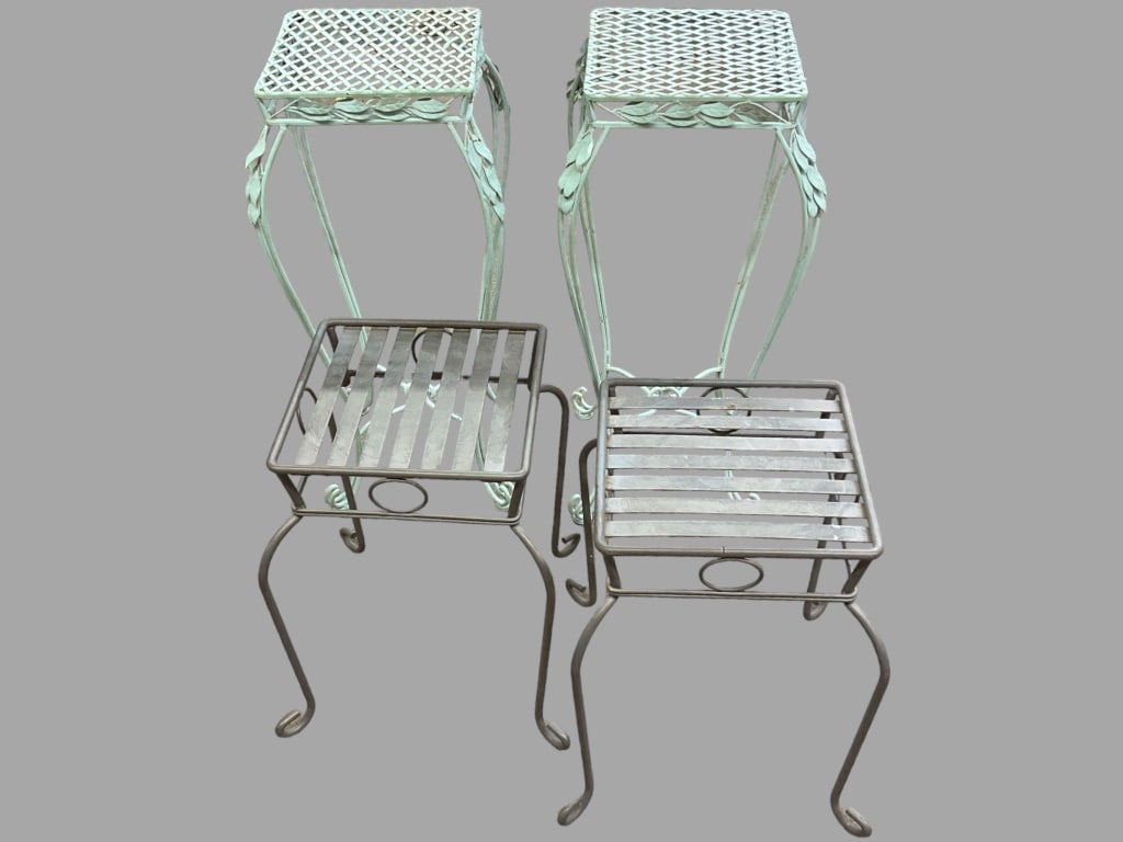 Wrought Iron Plant Stands / Tables (1 of 3)