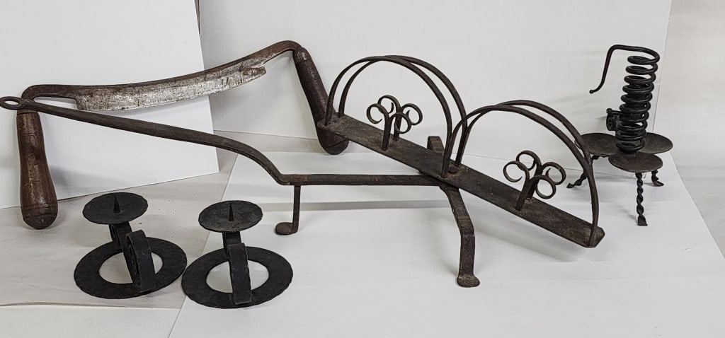 18th / 19th Century Toaster & Other Wrought Iron (1 of 6)