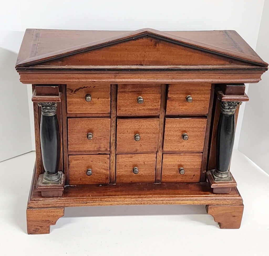 Maitland Smith Style Chest w Fitted Drawers (1 of 4)