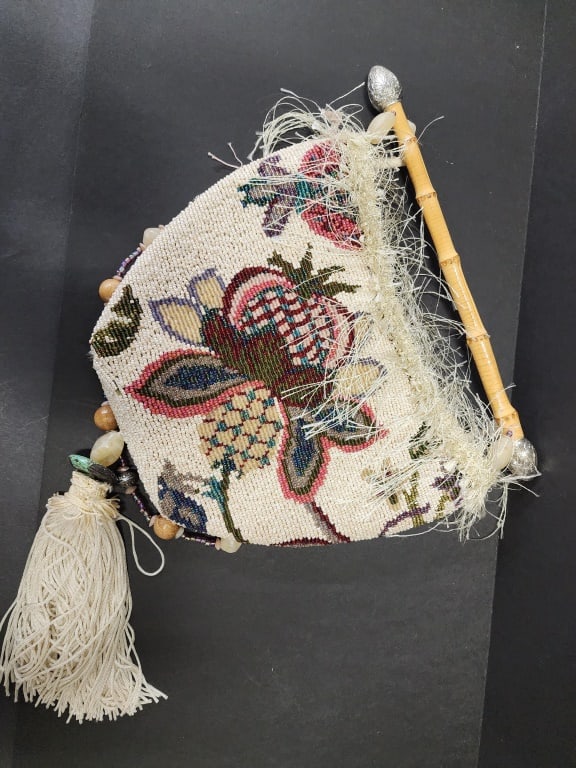 Mary Frances- Vintage Mesh Beaded Bag Art Deco (1 of 5)