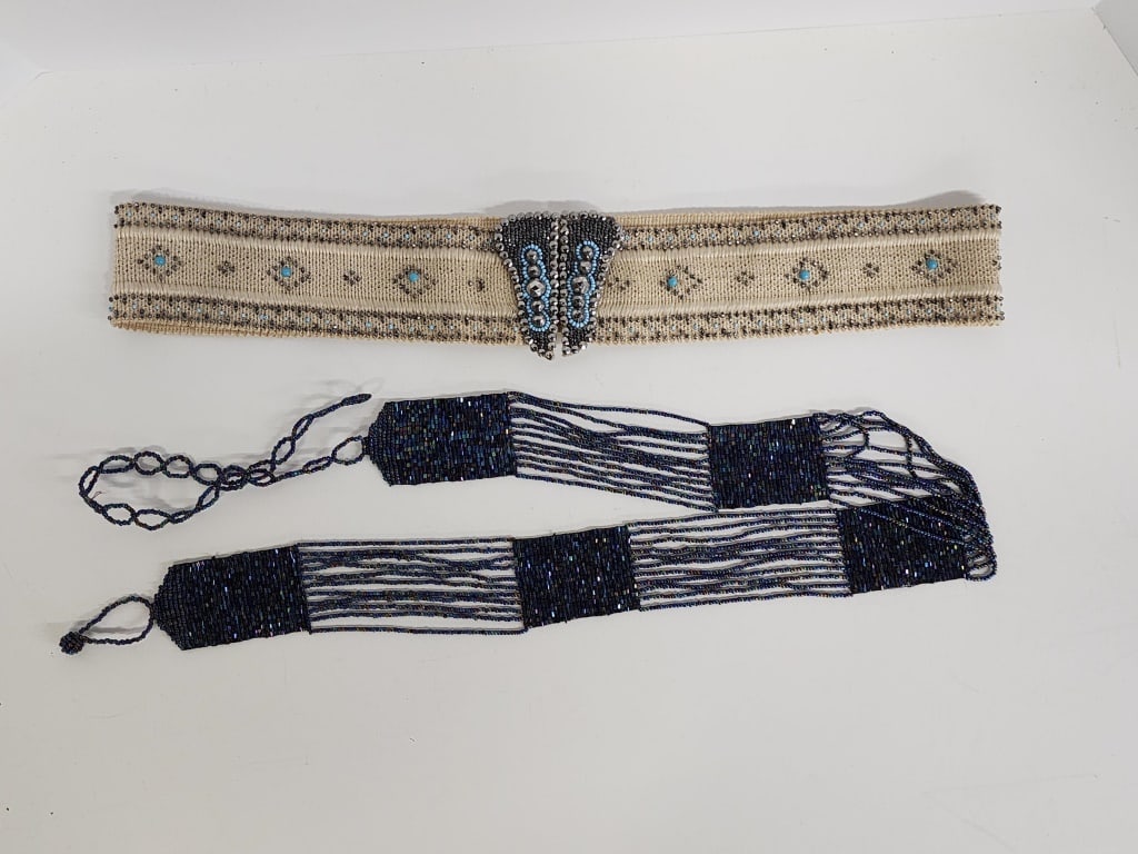 Antique Art Deco Beaded Belts (1 of 4)