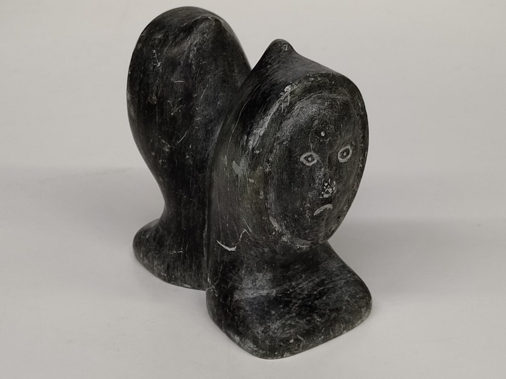 Eskimo / Inuit Carved Stone Figure (1 of 4)