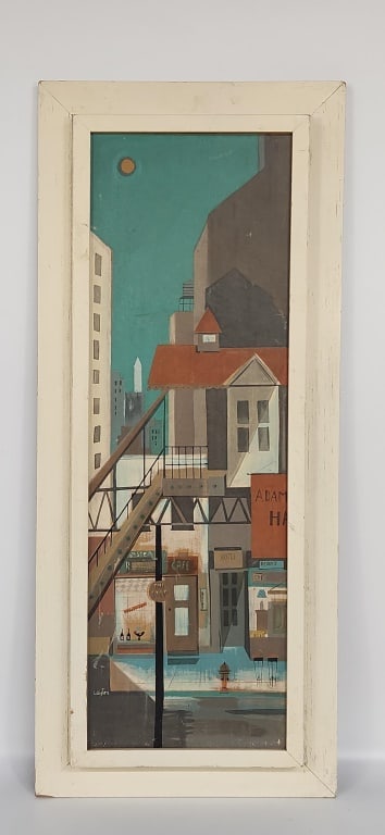 Margaret Layton NYC Silkscreen Gouache (1 of 4)