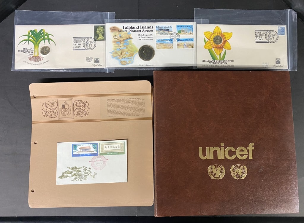 First Day Covers, Stamp and Coin Collection (1 of 6)