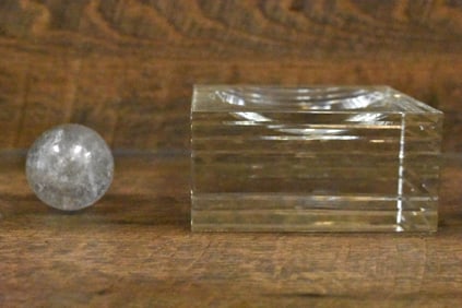 Black Tourmaline Quartz Sphere & Crystal Bowl