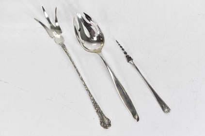 Gorham Sterling Silver Serving Pcs 3.21 ozt.