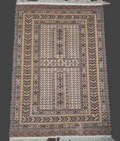 Bokhara Silk Prayer Handmade Rug