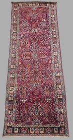 Antique Persian Sarouk Rug Runner