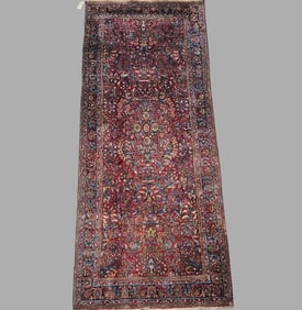 Antique Persian Sarouk Rug